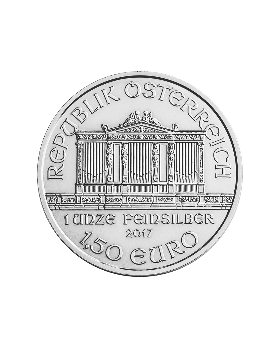 1oz Silver Philharmoniker Bullion Coin.